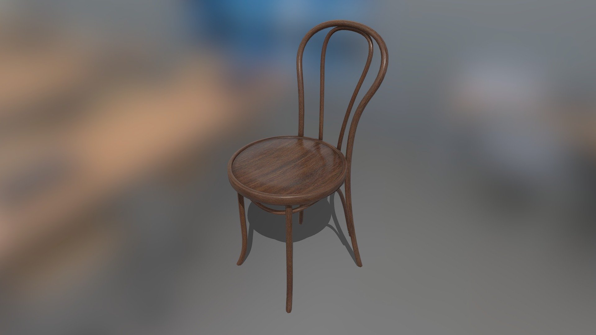 Bentwood chair - Download Free 3D model by ValeGoG (@ValeGoG