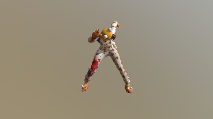 Onesie Outfit 3D Model