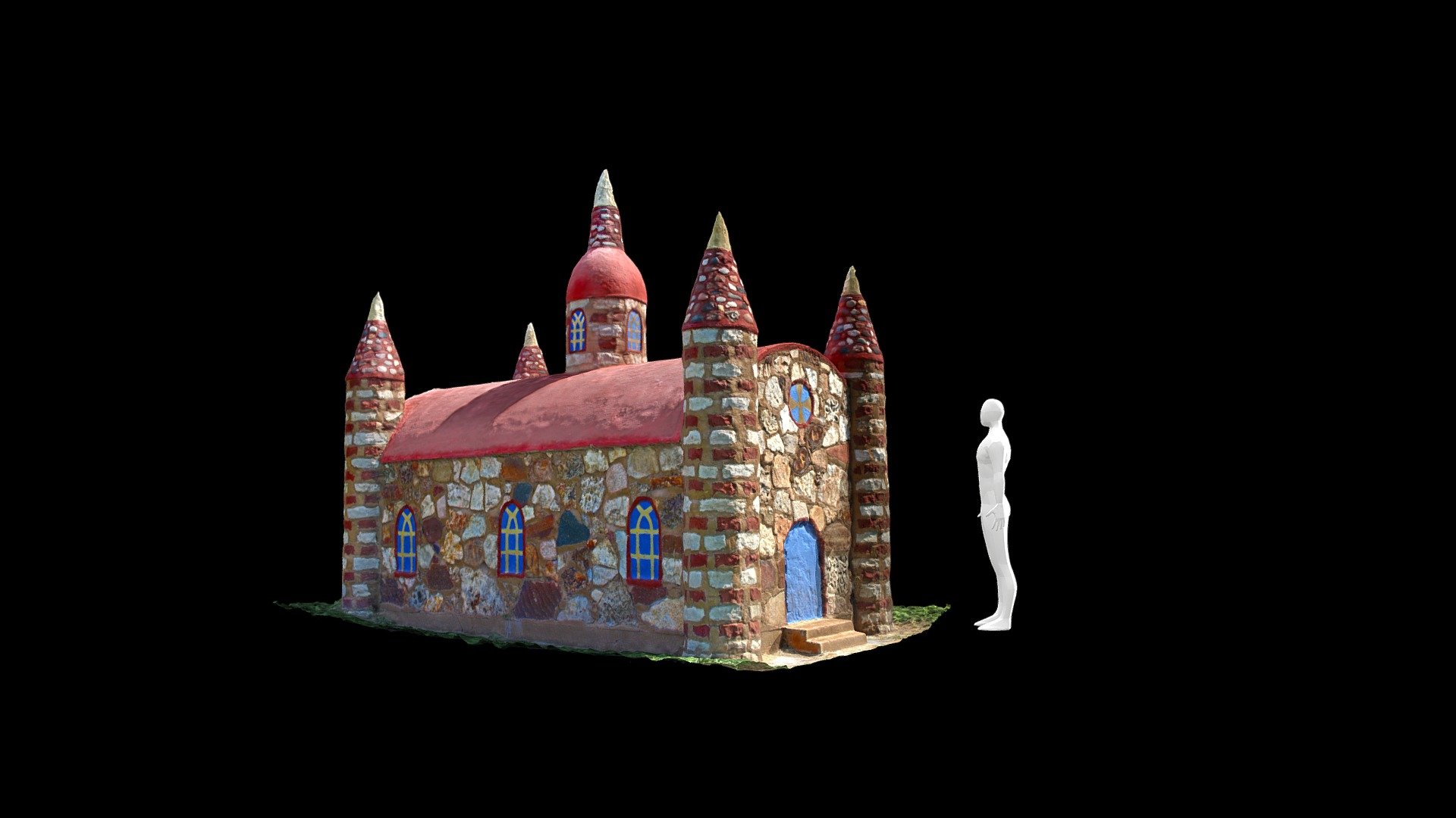 Miniature Stone Church