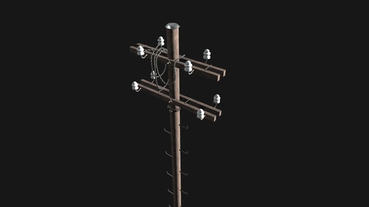 pole electric 3D Model