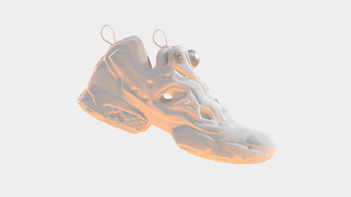 Reebok Insta Pump Fury 3D Model