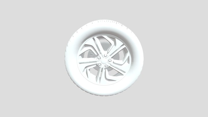 Uploads_files_3103917_ Wheel+and+tire 3D Model