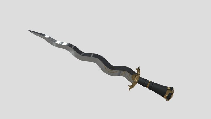Sienna's Dagger 3D Model