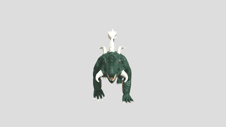Demonic Creature 3D Model