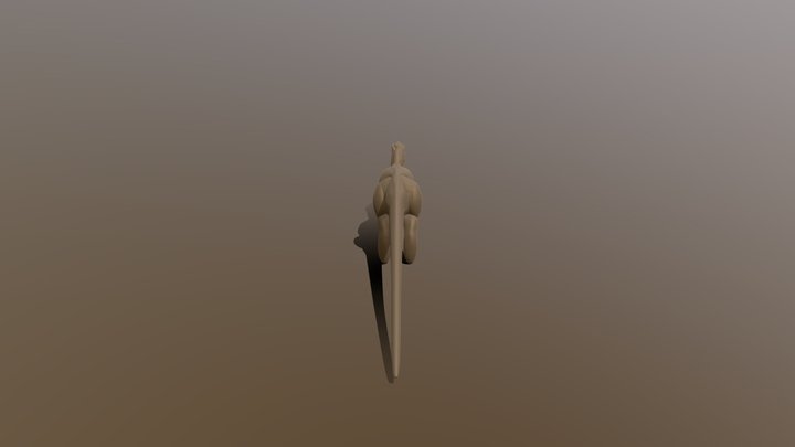 Rare Giganitosaurus Carolini 3D Model