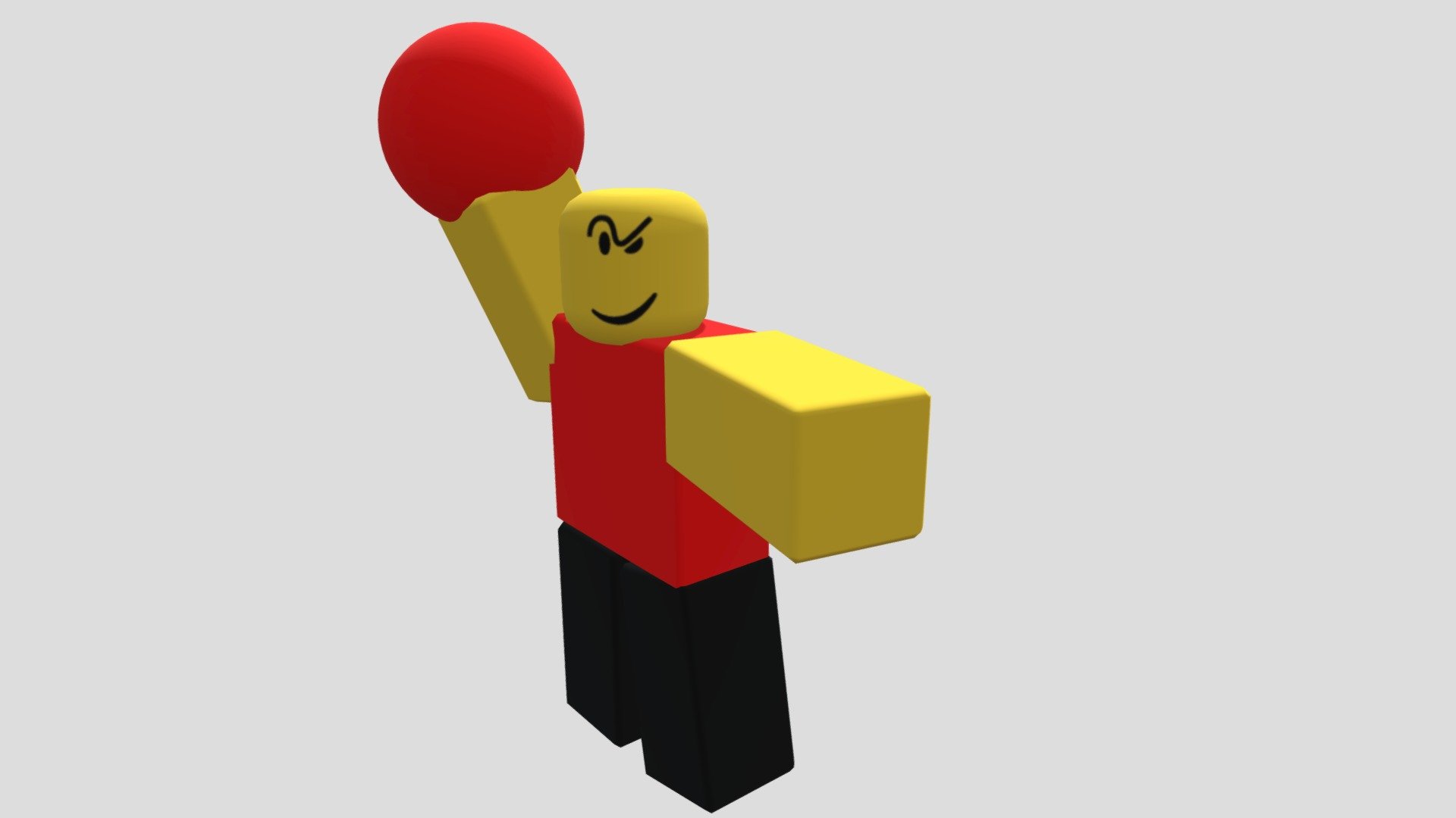 A Roblox man face, 3D models download