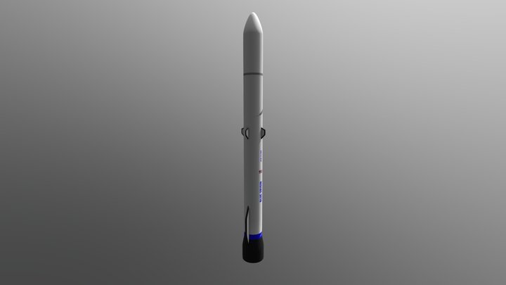 Blue Origin - New Glenn 3D Model
