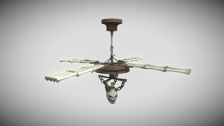 ceiling fan 3D Model