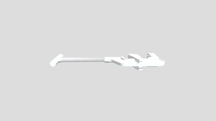 Pipe Wrench 3D Model