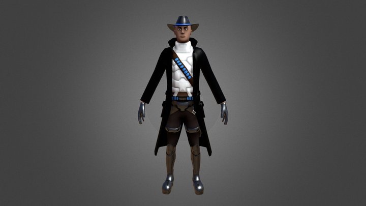 Jesse Eastwood 3D Model