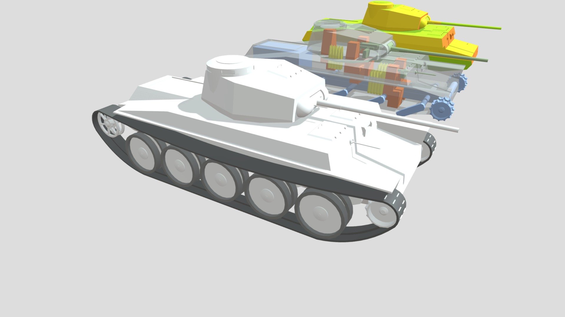 Sm44 1936A Refined Edition 3D model by Mea (Cheer_Up_Ship