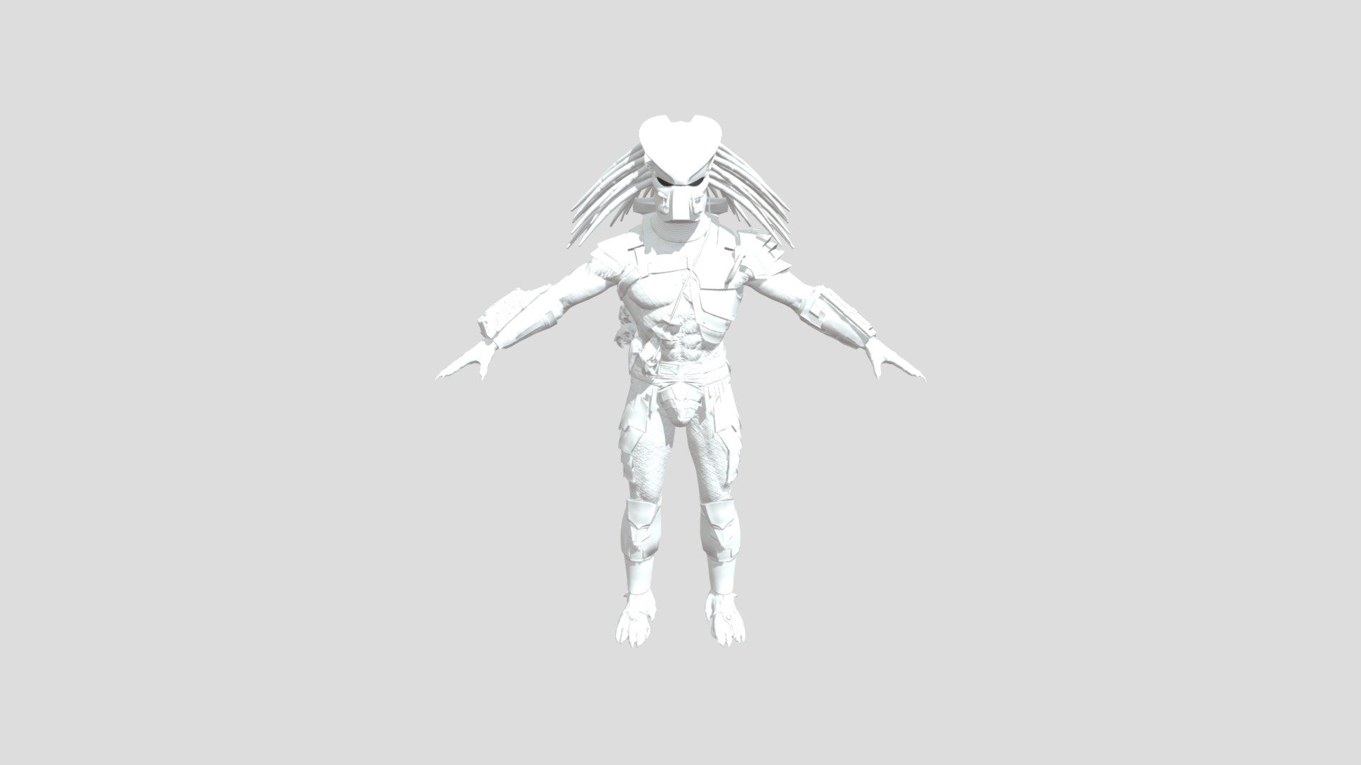 White Predator - 3D model by jsifuentes17 [e771275] - Sketchfab