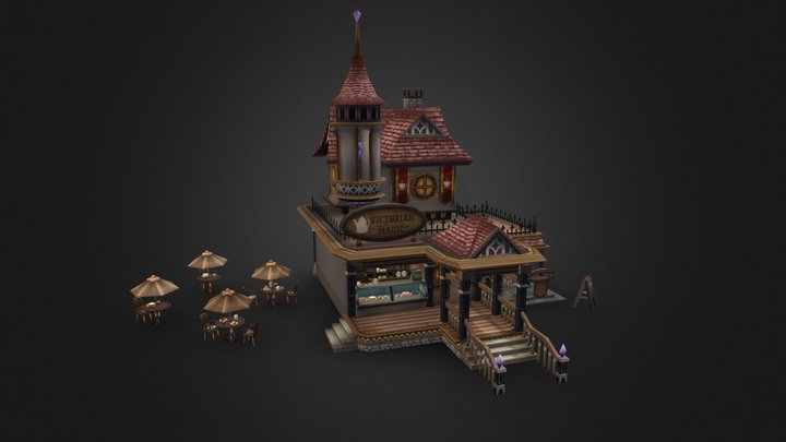 RESTORAN 3D Model