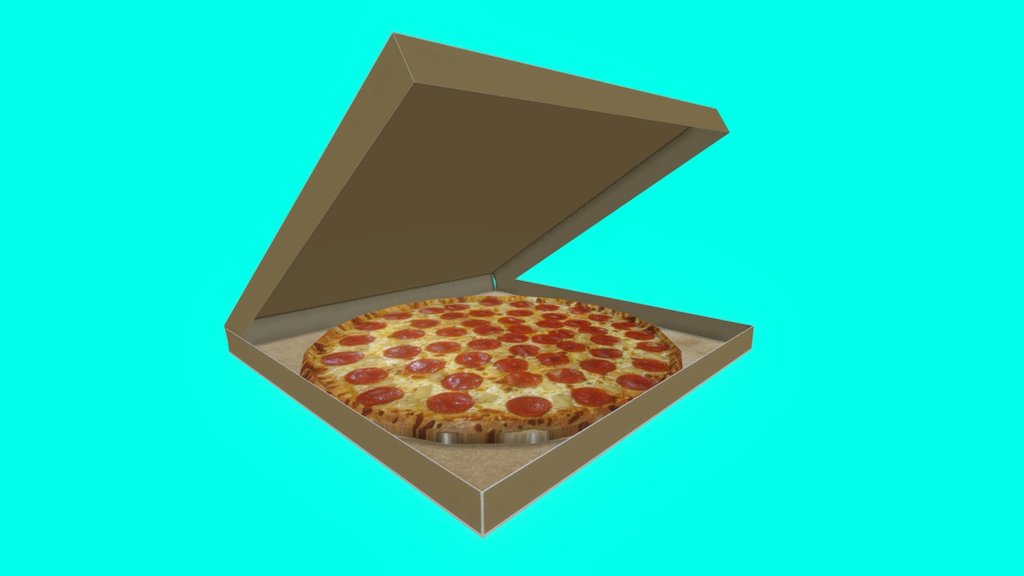 PIZZA :D - 3D model by Laerte (@76772) [e771af7] - Sketchfab