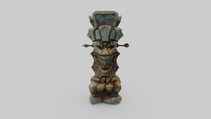 The Trickster - Totem 3D Model