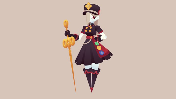 Eudora - Puppet Soldier 3D Model