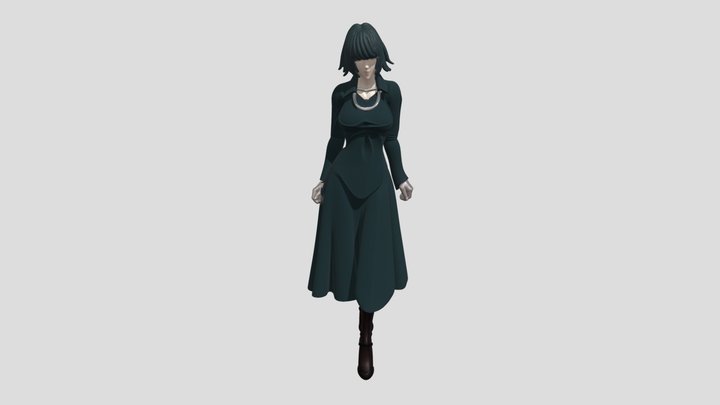 Fubuki 3D Model