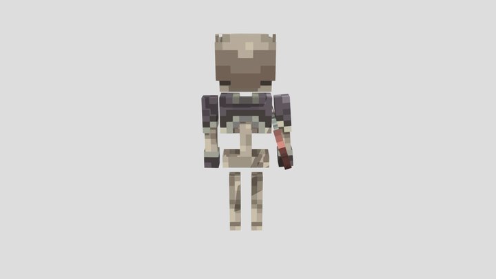 Skeleton bow 3D Model