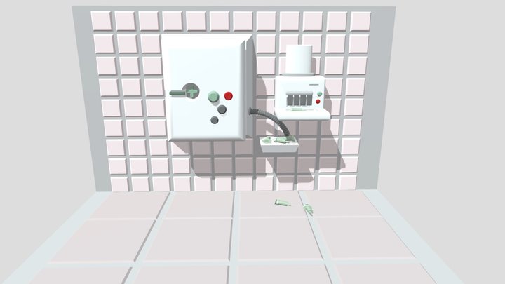 hw detalization with color #3 3D Model