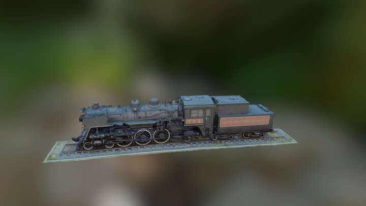 Train Sept-Iles 3D Model