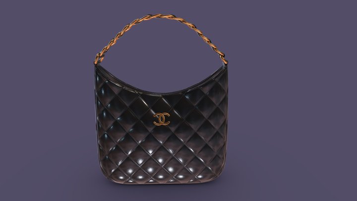 Chanel Clutch Bag White | 3D model