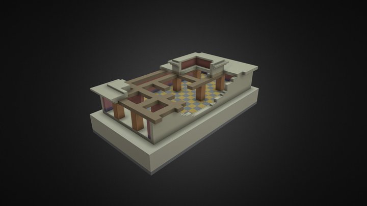 Thebes Palace 3D Model