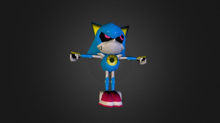 Custom Edited - Sonic the Hedgehog Customs - Cla 3D Model