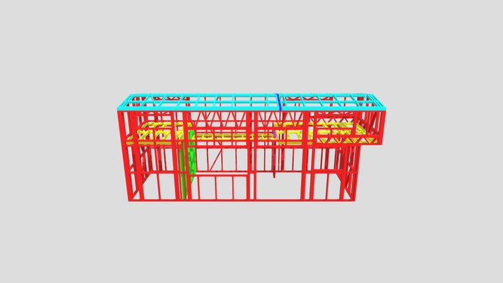 RBrucellaria - Tiny House 2.7m x 8.0m Rev 1 3D Model