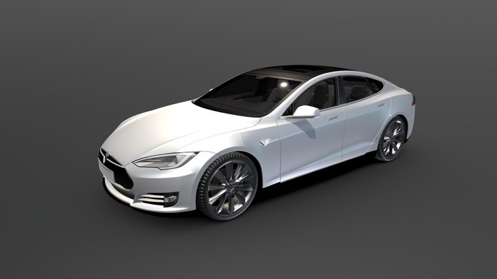 Tesla Model S 3D Model