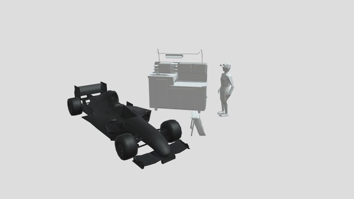 DAE 5 Modeled Props - Forest Loner 3D Model