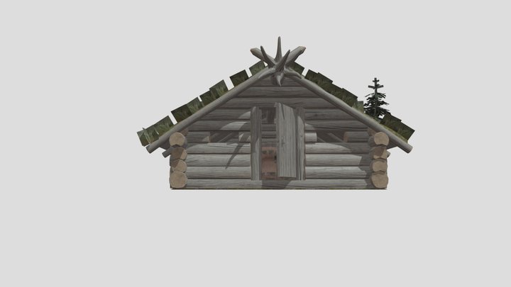Домик из побега от тимохи 1 3D Model
