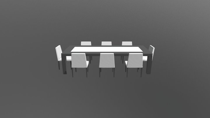 Dining Set 3D Model