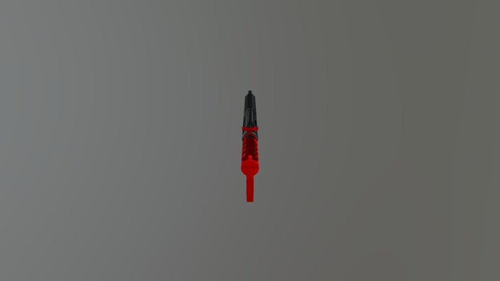 F-1 Skeletonized AR-15 3D Model