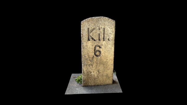 Milestone Axenstrasse Km 6 von Altdorf – Free 3D Model STL