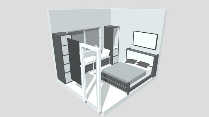 Bed Room 3D Model