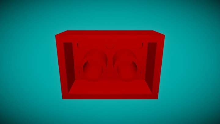 LEGO_2X3 3D Model