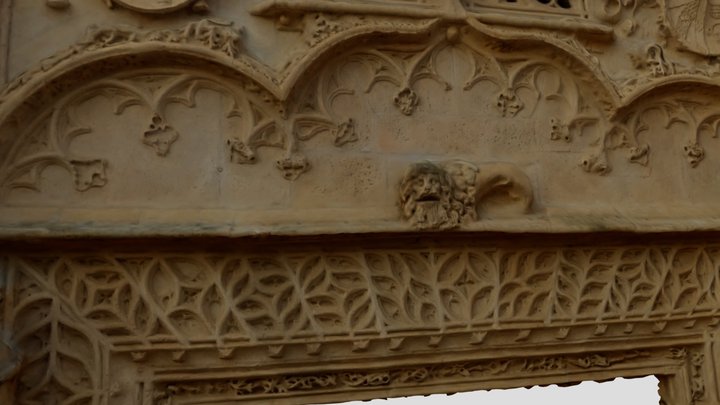 Puerta de Marchena del Alcázar de Sevilla 3D Model