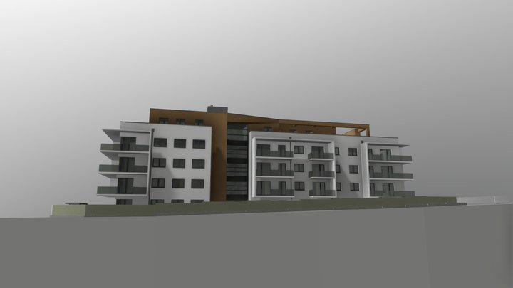 Horváth és Patartics - Budapest, Sasad Resort 4 3D Model