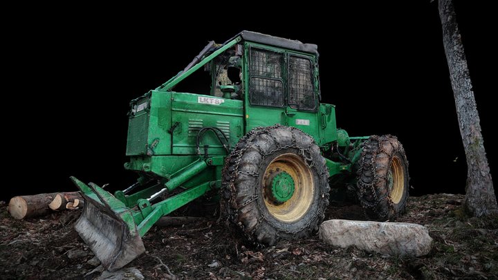 Stronie Śląskie, Nowy Gierałtów, Tractor – Free 3D Model STL