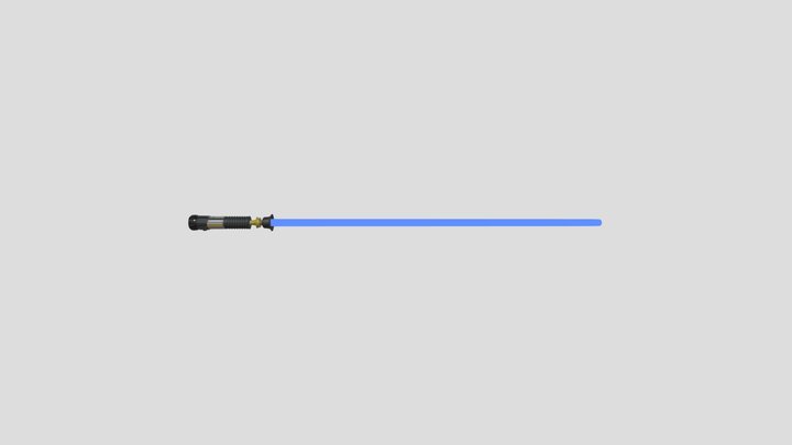 Laser Sword inspired by Star Wars 3D Model