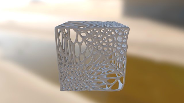 Voronoi Surface 1 3D Model