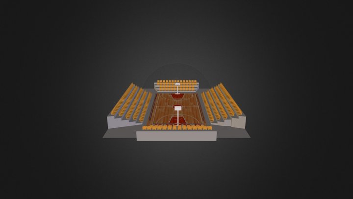 Basketball Court 3D Model