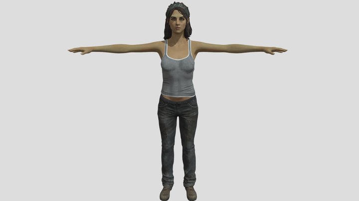 Download Tess from The Last Of Us for GTA 5