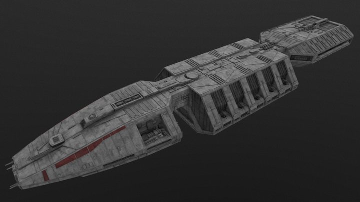 BSG 1978 | Fury-class [FANON] 3D Model