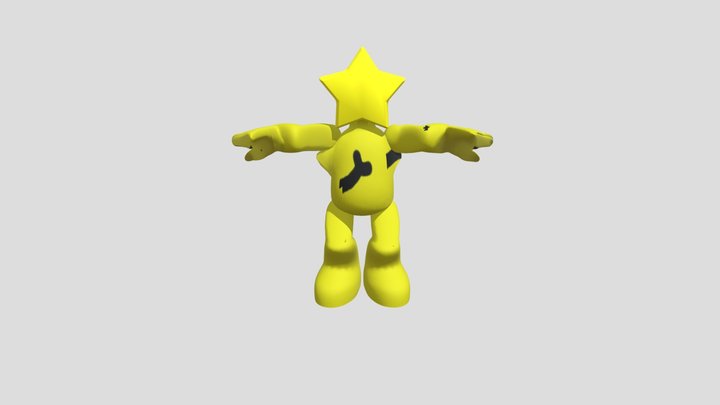 Jimmy the star 3D Model
