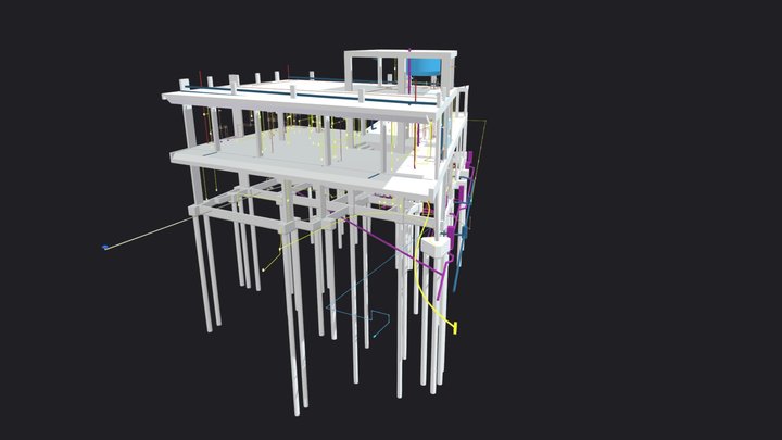 Projetos de Engenharia Residencial - 01 3D Model