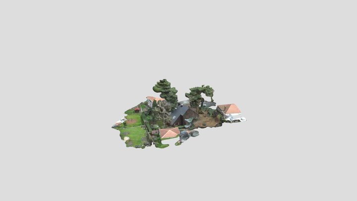 impasse de la valette _simplified_3d_mesh 3D Model