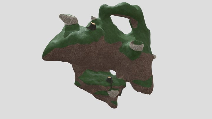 Floaty Island 3D Model