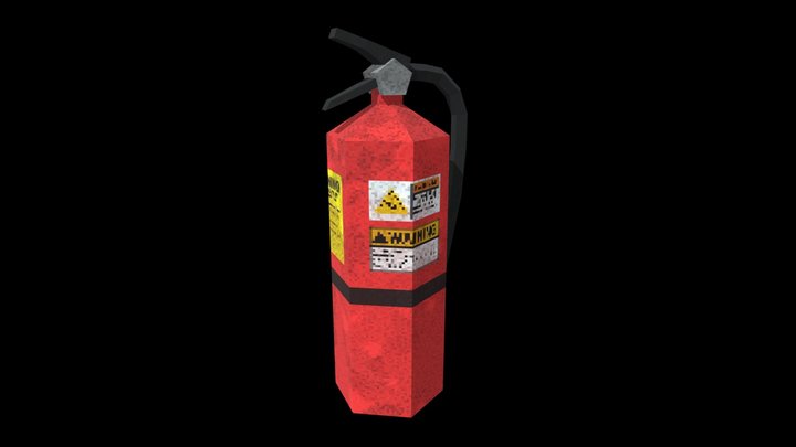 Fire-extinguisher 3D models - Sketchfab