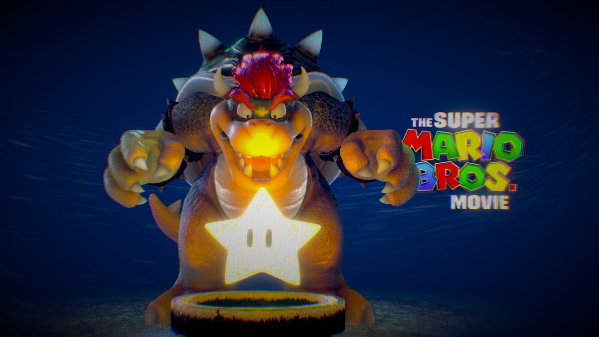 ArtStation - Super Mario Bros. Movie Bowser (fan made)
